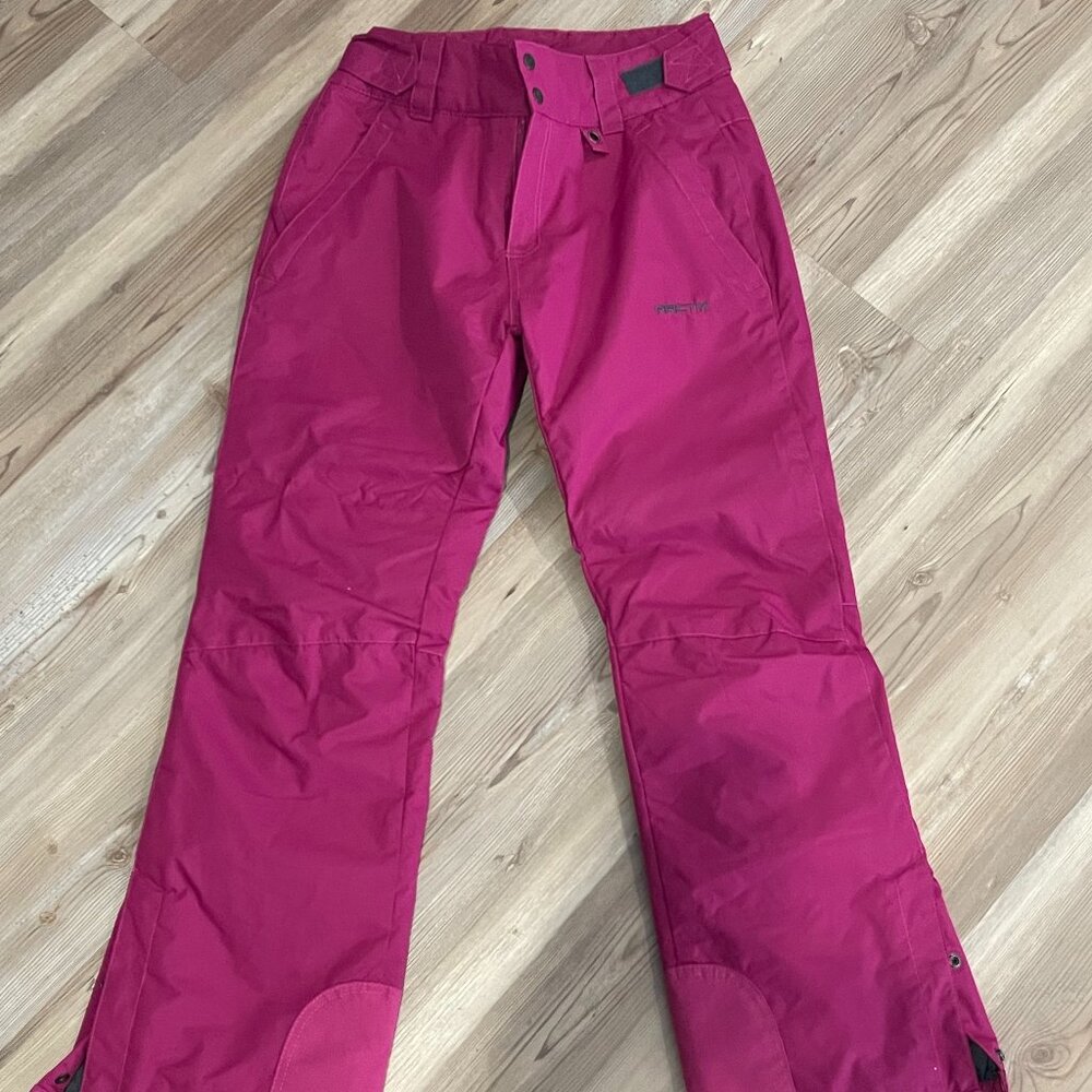 Women Pink Snow Pants